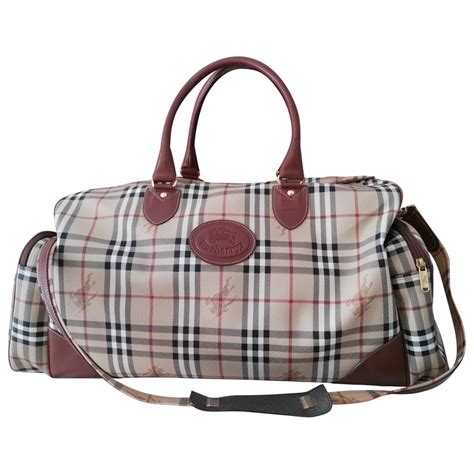 sac de voyage burberry|burberry bag for women.